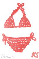 © Kate Schelter LLC 2023 | mini red crochet bikini by Kate Schelter