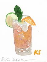 © Kate Schelter LLC 2024 | PIMMS CUP DRINK by Kate Schelter