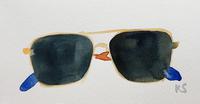 © Kate Schelter LLC 2023 | Sunglasses Caravan Blue by Kate Schelter