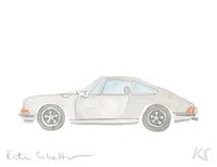 © Kate Schelter LLC 2024 | 1973 Porsche 911S SILVER TOP GUN MAVERICK by Kate Schelter