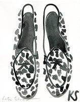 © Kate Schelter LLC 2024 | BELGIAN SHOES BLACK SPOTS WHITE by Kate Schelter