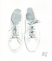 © Kate Schelter LLC 2024 | COMMON PROJECTS WHITE SNEAKER by Kate Schelter
