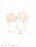 © Kate Schelter LLC 2024 | EGG CUPS PAIR by Kate Schelter